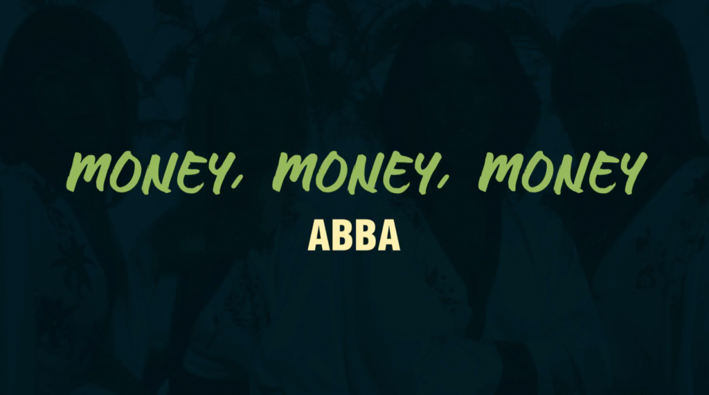 Money Money Money - Kinetic Typography